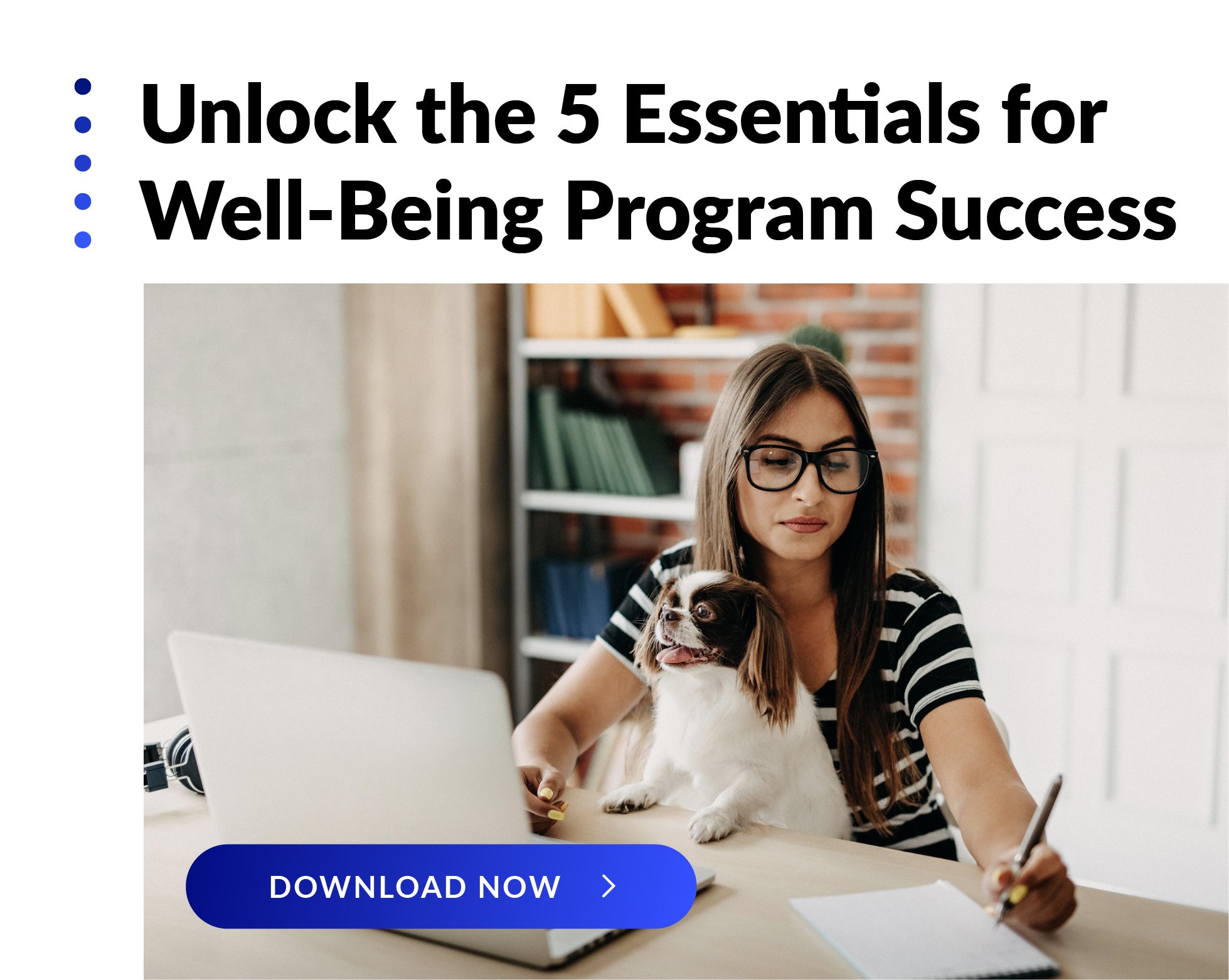 Unlock the 5 Essentials for Well-Being Program Success pop-up