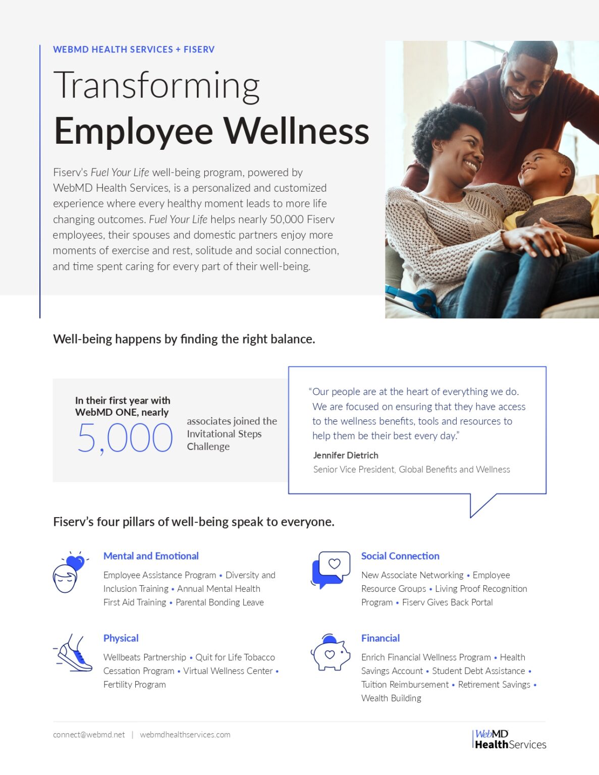 Transforming Employee Wellness with Fiserv WebMD Health Services
