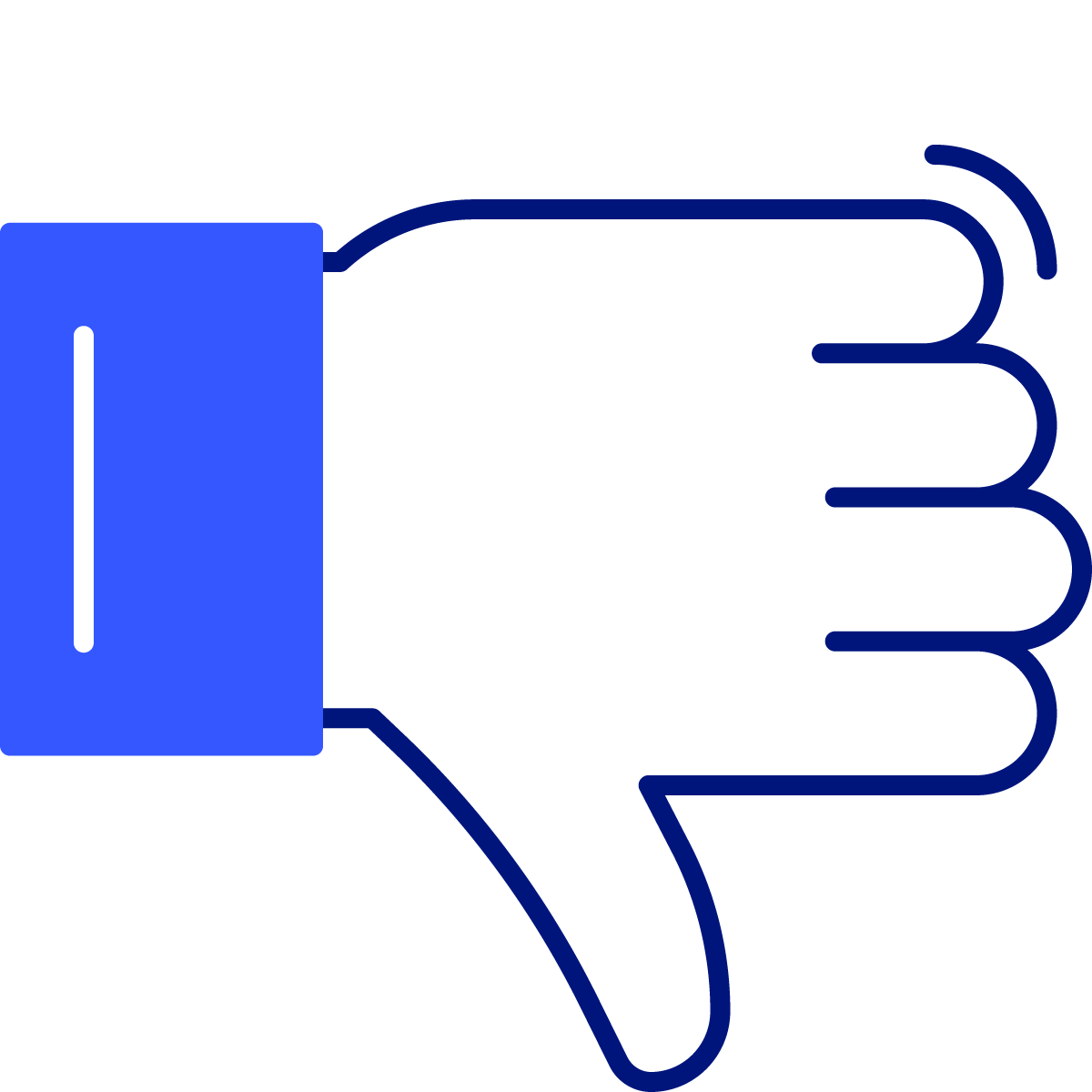 thumbs down icon