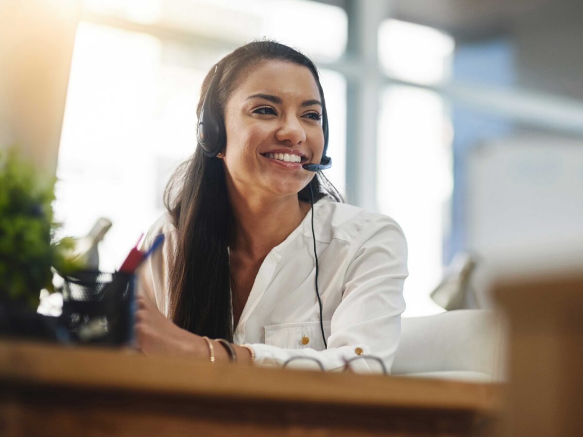 smiling employee health coach